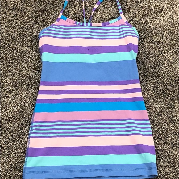 Ivivva Active Striped Top - Picture 2 of 3